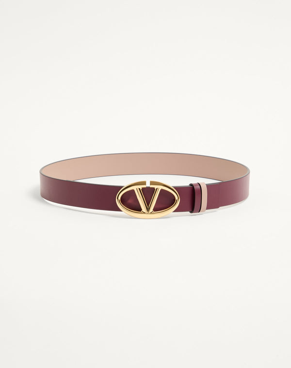 Cintura Reversibile Vlogo The Bold Edition In Vitello 30 Mm