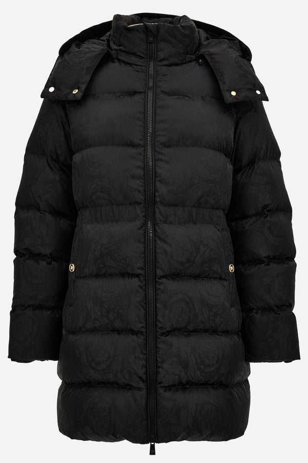 Padded Jacket In Barocco Jacquard Soft