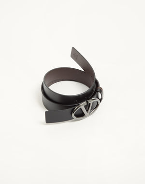 Cintura Reversibile Vlogo The Bold Edition In Vitello 35 Mm