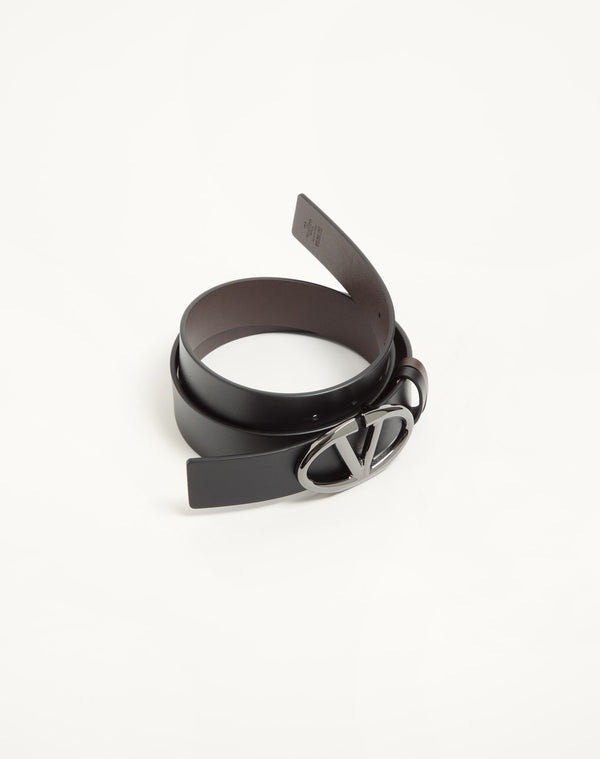 Cintura Reversibile Vlogo The Bold Edition In Vitello 35 Mm