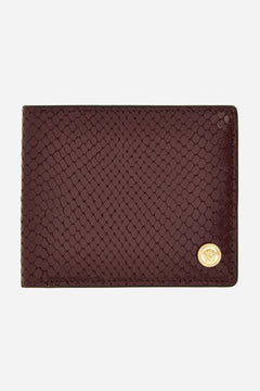 Icon Bifold Wallet In Printed Ayers Calf Leather