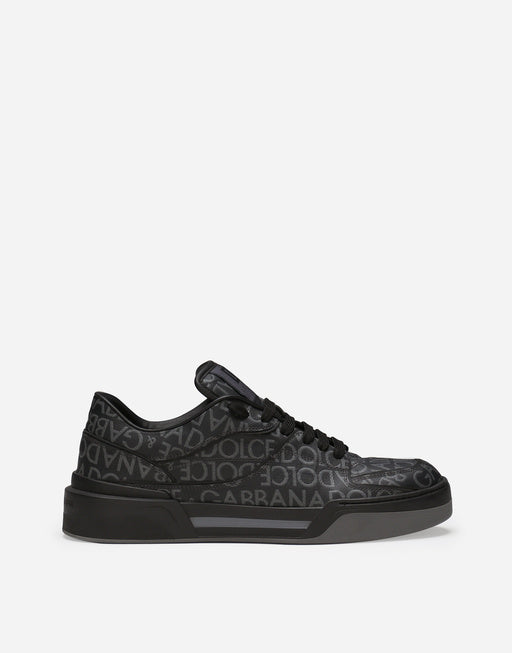 COATED JACQUARD NEW ROMA SNEAKERS