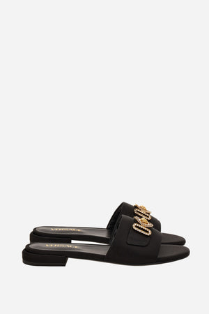 Medusa Biggie Sandal  In Satin