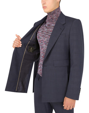 STRETCH GLEN PLAID WOOL SICILIA-FIT SUIT