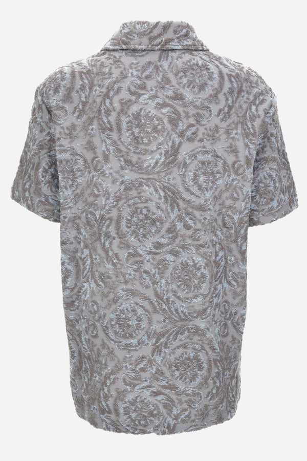 Polo In Responsible Fabric Yd Baroque Towel Stitch Jacquard-Embroidery