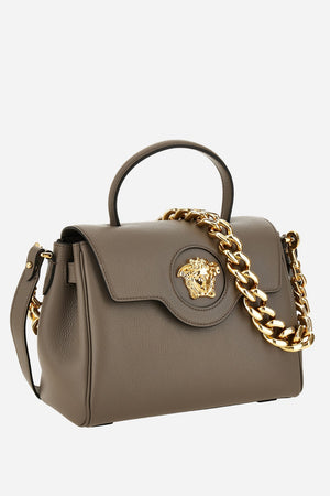 La Medusa Medium Top Handle In Grainy Calf Leather