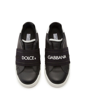 PORTOFINO LIGHT SNEAKERS WITH ELASTIC RUBBER LOGO