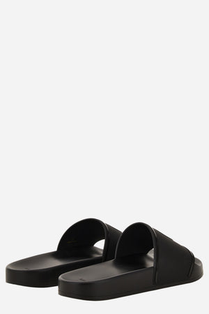 Versace Pool Slides In Rubber
