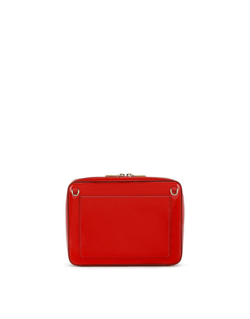 MEDIUM PATENT LEATHER DG LOGO BAG CAMERA BAG