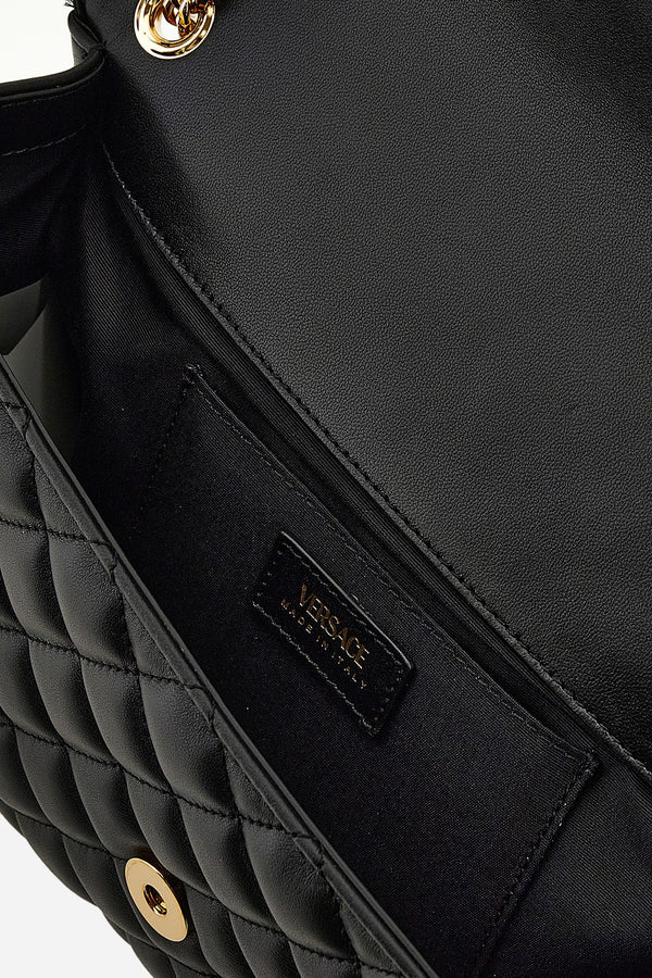 Icon Sm Shoulder Bag In Quilted Lamb Leather