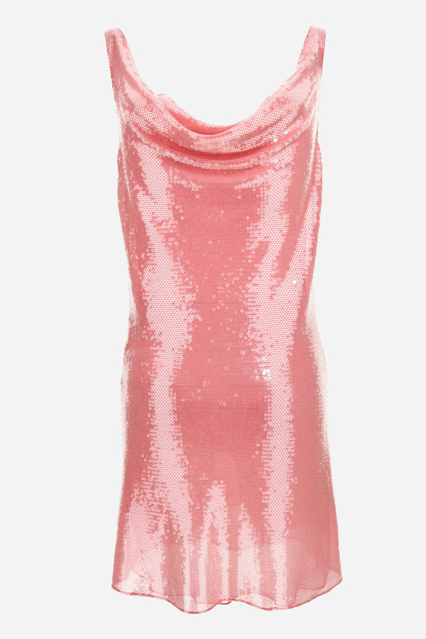 Cocktail Dress In Responsible Silk Chiffon