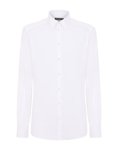 STRIPED COTTON MARTINI-FIT SHIRT