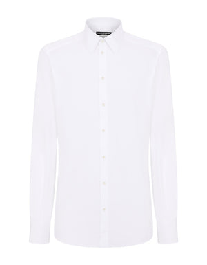 STRIPED COTTON MARTINI-FIT SHIRT