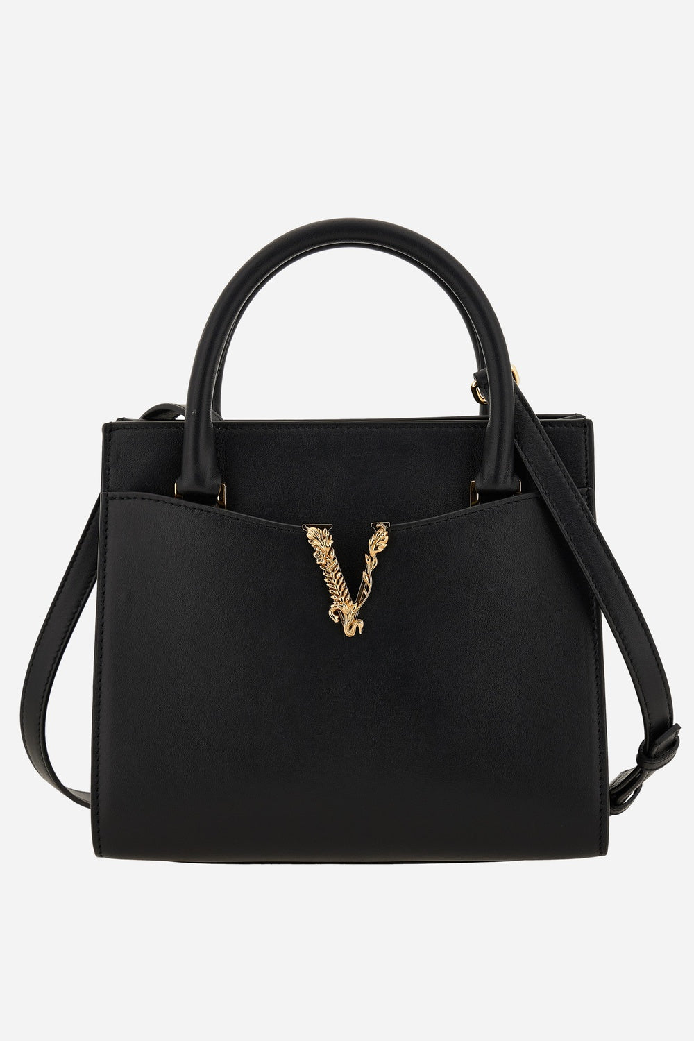 Virtus Small Top Handle In Calf Leather