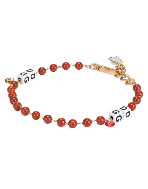 CHOKER WITH DG LOGO DICE