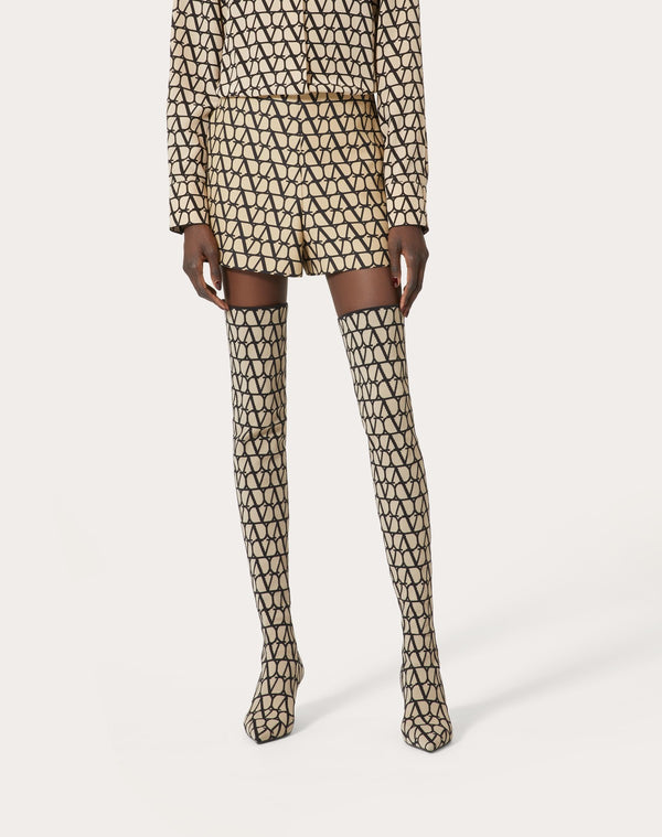 Shorts In Crepe Couture Toile Iconographe 