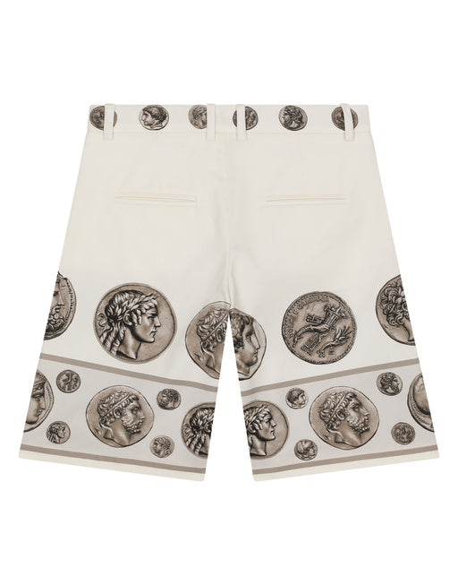 COIN-PRINT DRILL SHORTS