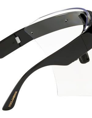 GEOMETRIC TRANSPARENCY SUNGLASSES