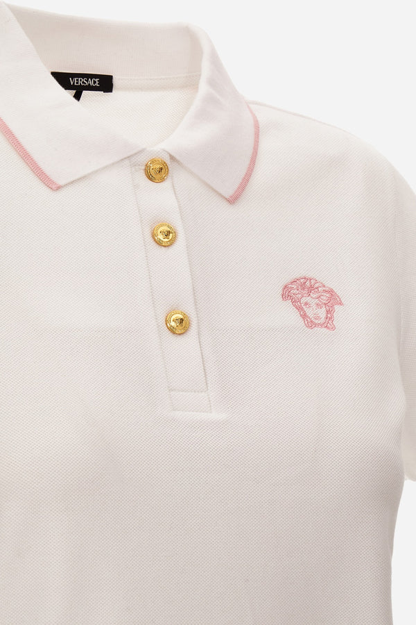 T-Shirt In Piquet Fabric