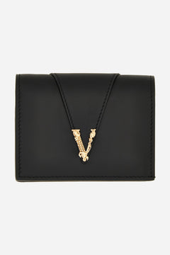 Virtus Small Wallet In Calf Leather