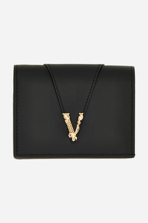 Virtus Small Wallet In Calf Leather