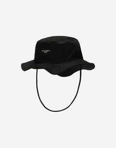 STRETCH GABARDINE BUCKET HAT