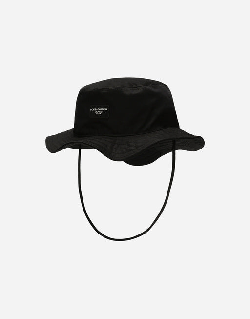 STRETCH GABARDINE BUCKET HAT