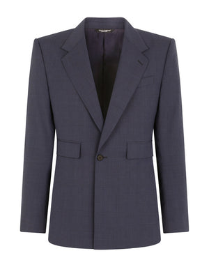 STRETCH GLEN PLAID WOOL SICILIA-FIT SUIT