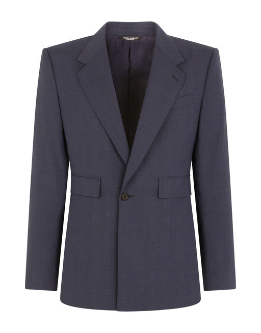 STRETCH GLEN PLAID WOOL SICILIA-FIT SUIT