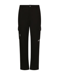 TECHNICAL JERSEY CARGO PANTS WITH DGVIB3 PRINT