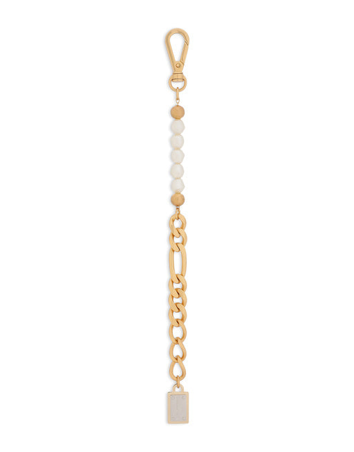 LINK BRACELET WITH DG-LOGO PEARLS