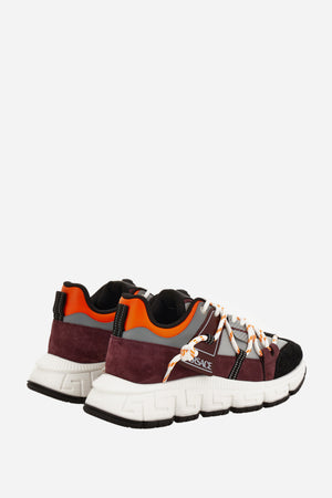 Urban Hike Sneaker In Split Leather-Fabric-Calf Leather