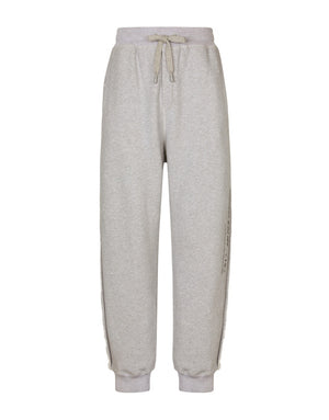 PRINTED JOGGING PANTS WITH SMALL ABRASIONS
