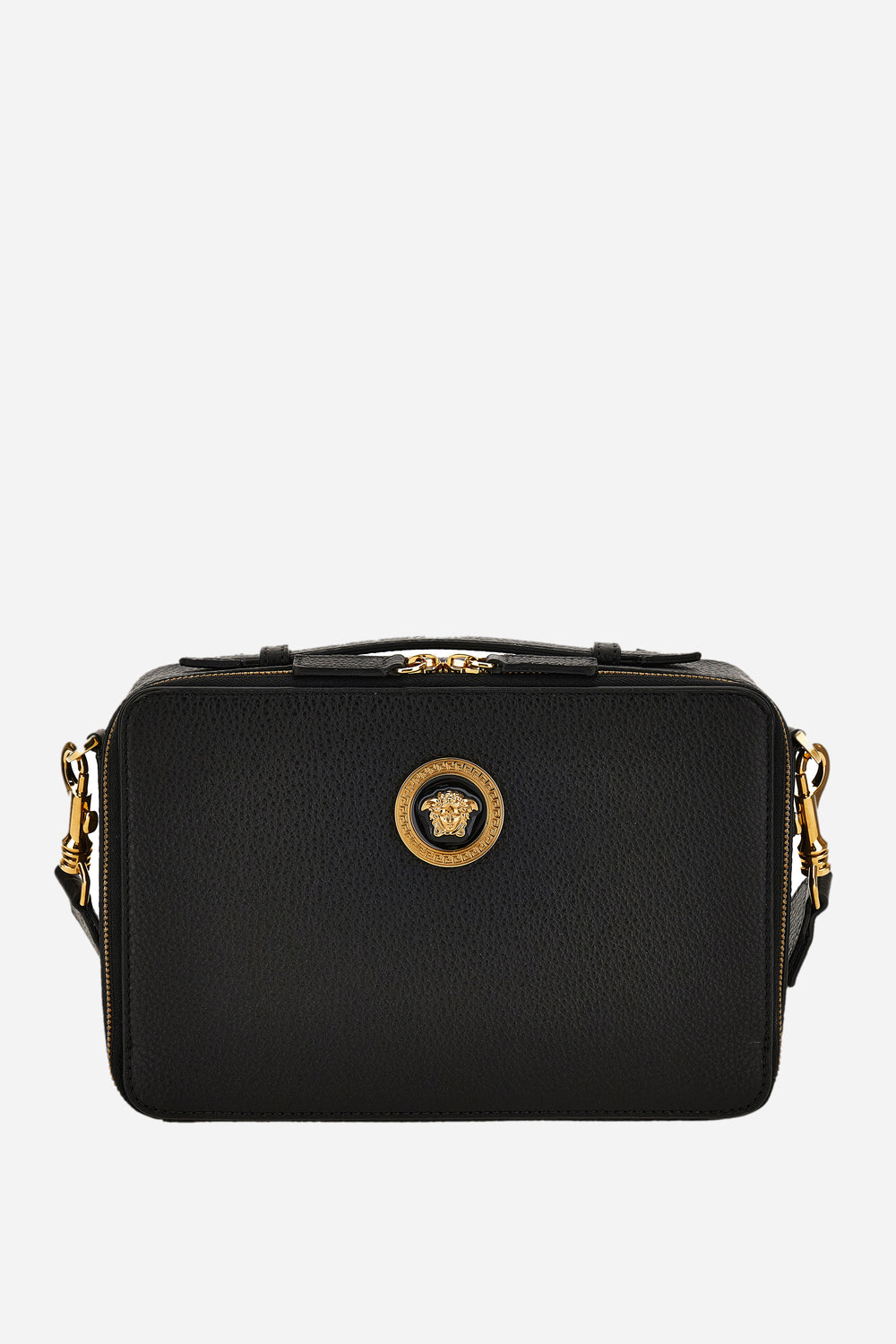 Icon Crossbody In Grainy Calf Leather
