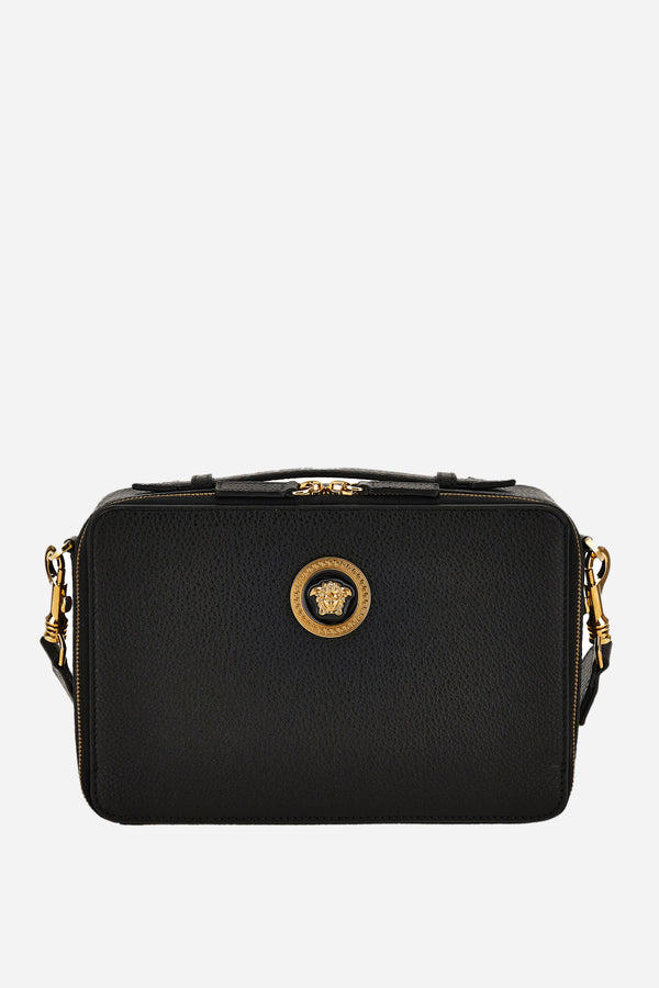 Icon Crossbody In Grainy Calf Leather