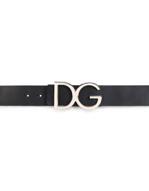 LEATHER BELT WITH DG LOGO