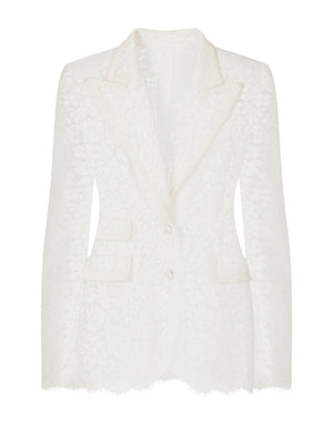 LACE JACKET WITH EDGE DETAILING