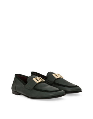 CALFSKIN LOAFERS WITH DG LOGO