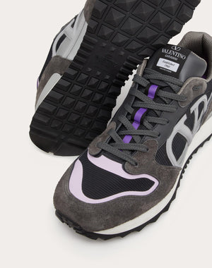 Sneaker Low-Top Vlogo Pace In Crosta, Tessuto E Vitello