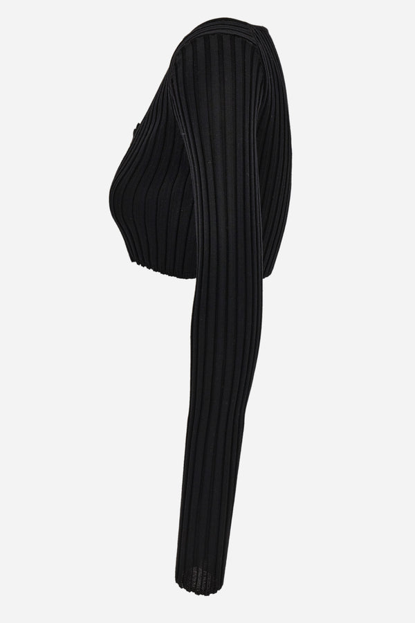 Knit Sweater In Wool And Viscose Vanise'