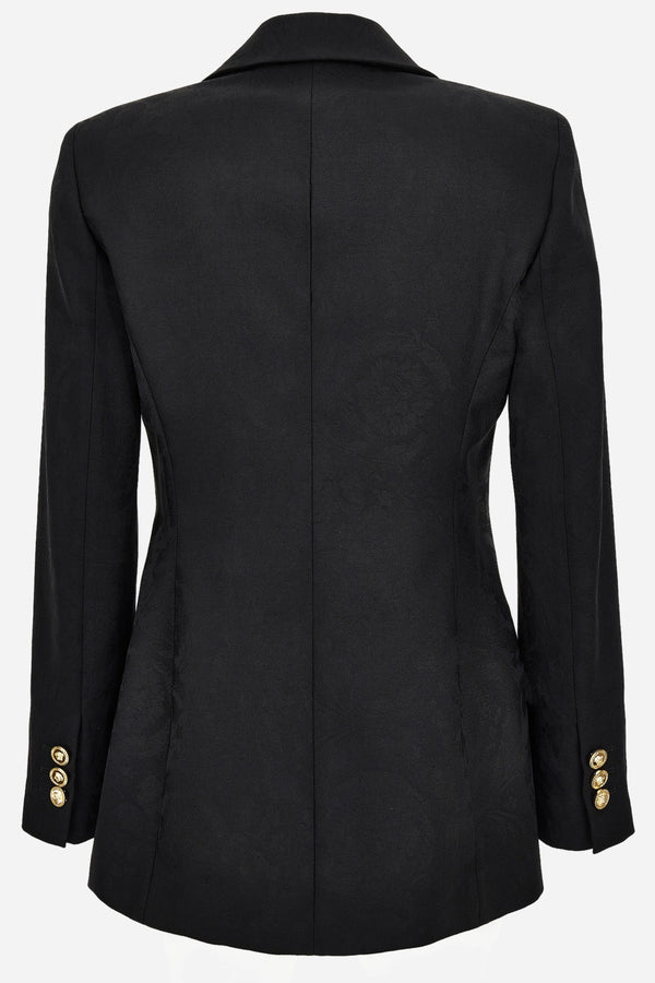 Informal Jacket In Wool Baroque Tailoring Fabric