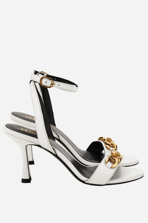 Icon Chain Sandal  In Calf Leather