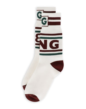 STRETCH COTTON SOCKS WITH JACQUARD DG LOGO