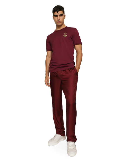 COTTON T-SHIRT WITH EMBROIDERY