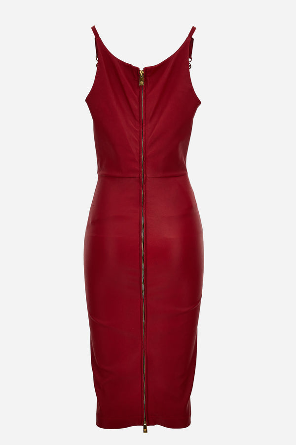 Dress Leather In Plonge' Stretch Supershiny Leather