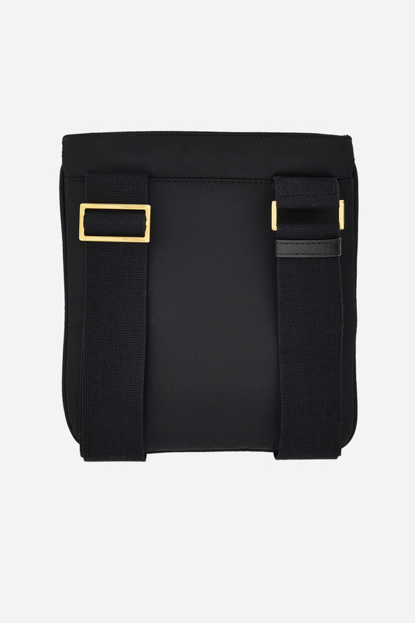 Icon Nylon Crossbody In Nylon-Calf-Enamel Hw