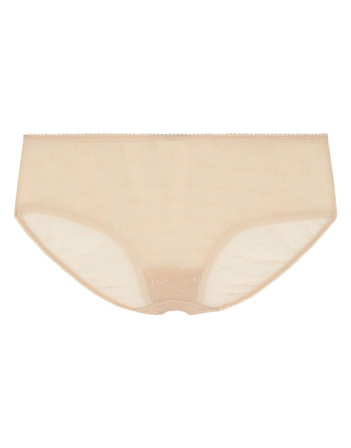 JACQUARD TULLE BRIEFS
