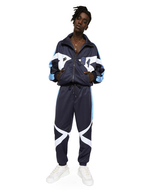 JERSEY JOGGING PANTS WITH DG-EMBROIDERED PATCH