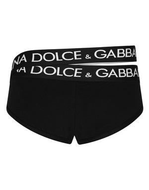 TWO-WAY-STRETCH JERSEY BRANDO BRIEFS WITH DOUBLE WAISTBAND
