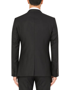 WOOL AND SILK MARTINI-FIT SUIT